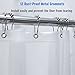 Amazer PEVA 4G Shower Curtain Liner (Pack of 2) with Weighted Bottoms Rustproof Grommet Holes, 72