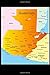 Map of Guatemala Journal: 150 page lined notebook/diary by