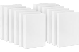 Hallmark 14" Medium Gift Boxes with Lids (12 White Shirt Boxes) for Christmas, Birthdays, Holidays