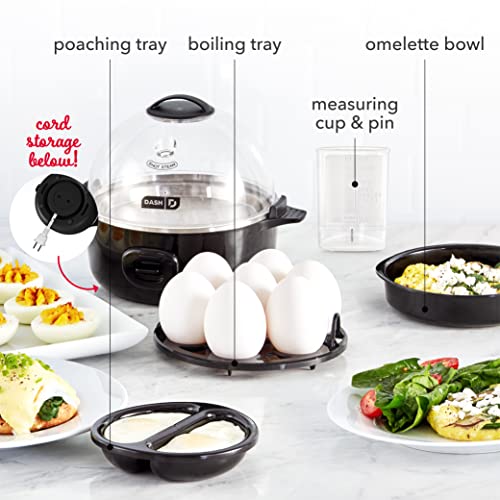 Dash Express Electric Egg Cooker, 7 Egg Capacity for Hard Boiled