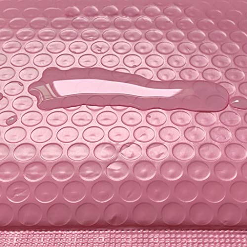 NOMENI 50pcs Poly Bubble Mailers 13x18cm Padded Shipping Envelopes Waterproof Tear Resistance Bubble Lined Poly Mailer Self Seal (Pink - 50Pcs, 11x15cm)