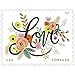 Love Flourishes 3 Sheets of 20 USPS First Class Forever Postage Stamps Wedding Love Valentine 60 Stamps