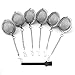 Time Roaming Tea Infuser Stainless Steel Mesh Tea Balls with Brush, Pack of 6