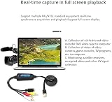 Uinfhyknd USB 2.0 Video Capture Card Single Channel AV Digital Converter Device view 6