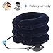 Colpure Cervical Neck Traction Device, Inflatable & Adjustable Cervical Traction Device Neck Pillow for Home Traction Spine Alignment, Instant Pain Relief for Chronic Neck and Shoulder Pain (Blue)