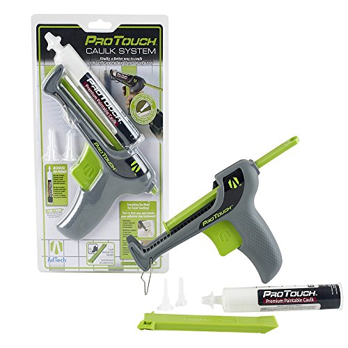 AdTech 0574 ProTouch Caulk Gun - Pro Touch, White_Silicone
