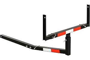Soozier Suspended Truck Bed Extender with Adjustable Width and Height for Ladder, Rack, Canoe, Kayak, Long Pipes and Lumber