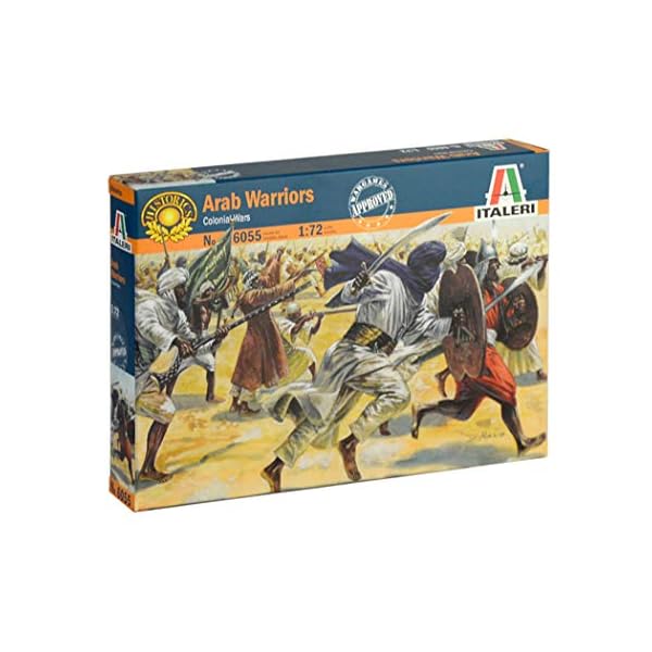 ITALERI 6055S - 1:72 Arab. Warriors , Modellbau, Bausatz, Standmodellbau, Basteln, Hobby, Kleben, Plastikbausatz… – Bild 8