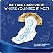 Always Maxi Size 4 Overnight Feminine Pads with Wings, Scented, 24 Count (Packaging May Vary)