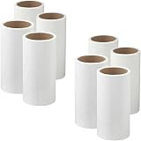 EMBO 8 Pieces Lint Roller Replacement Refill Rolls for IKEA BASTIS White