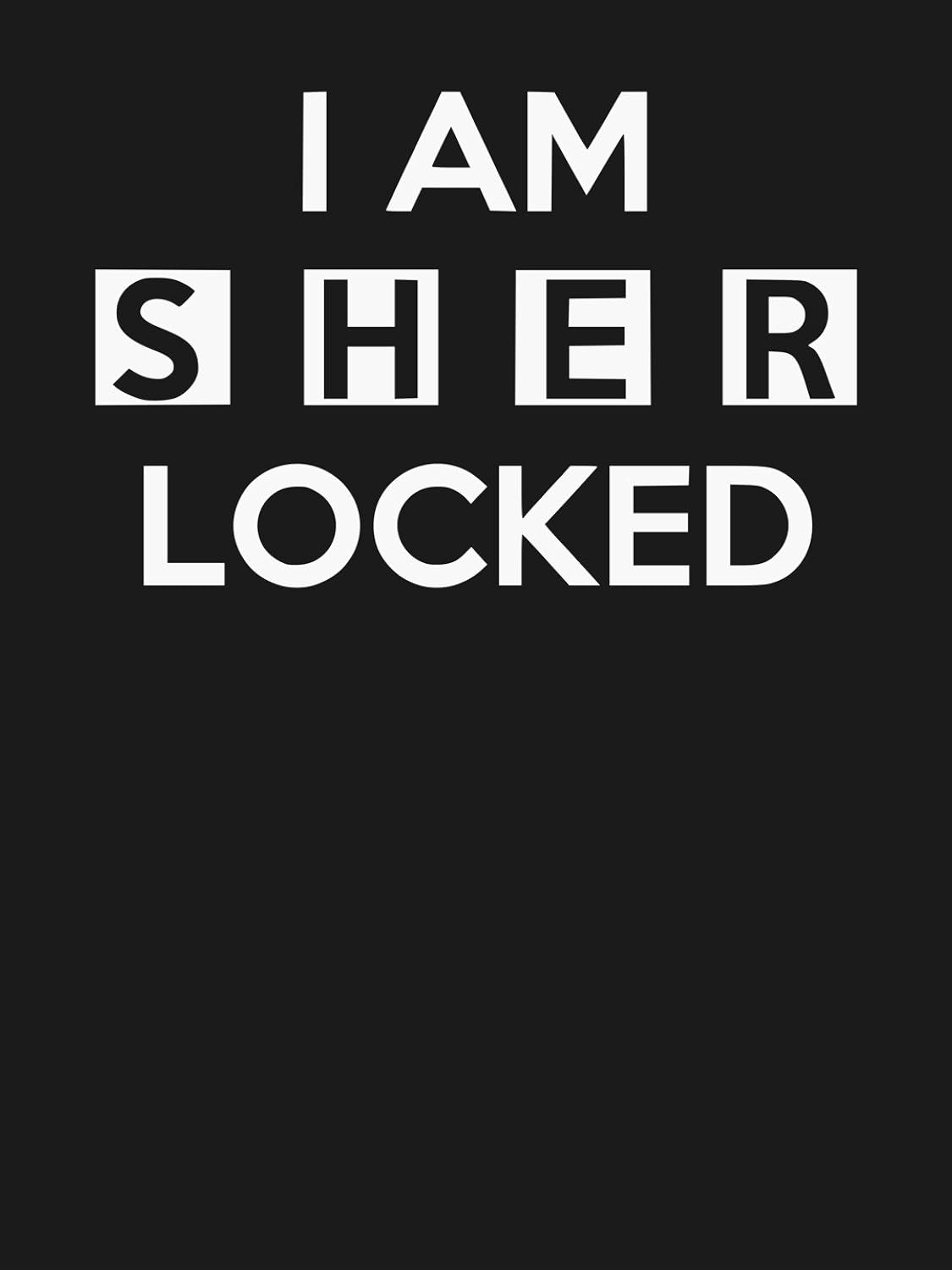 i am sher locked women's cotton t-shirt