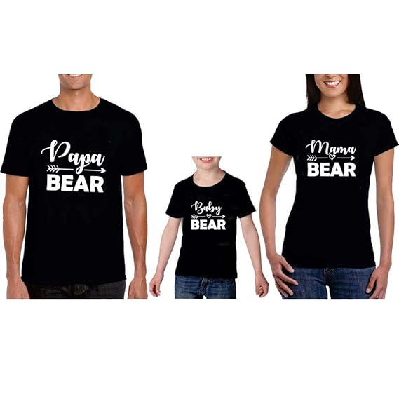 mama bear papa bear baby bear shirts