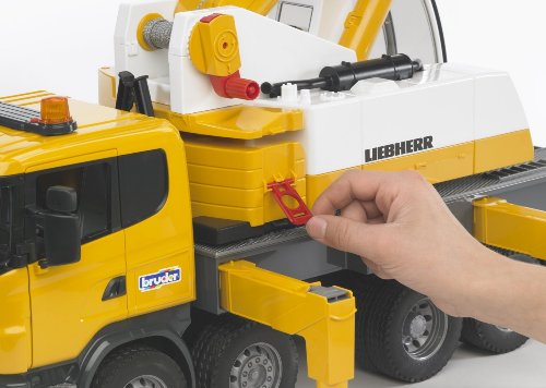 Bruder Scania R-Series Liebherr Crane with Lights and Sounds