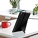 Fintie Origami Case for All-New Amazon Fire HD 8 (7th and 8th Generation Tablets, 2017 and 2018 Releases) - Slim-Fit Multi-Angle Stand Cover with Auto Wake/Sleep, Black