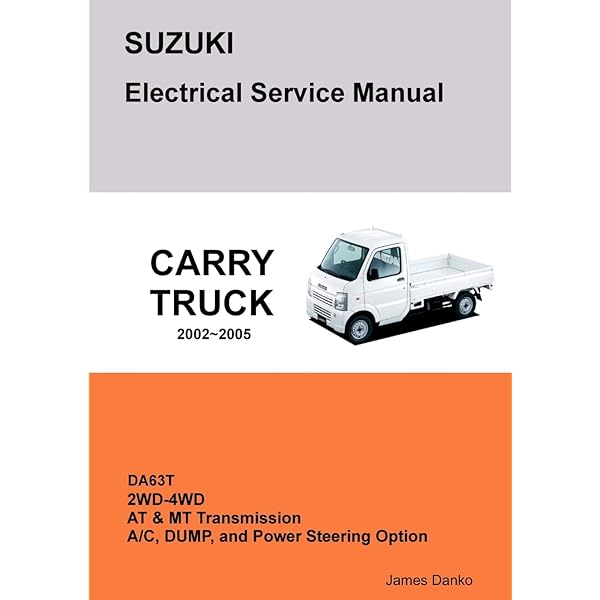 Suzuki Carry Truck Special Equipment Master Parts Manual DD51B