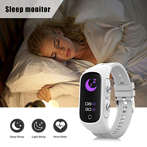 Wnyou Fitness Tracker SmartWatch Earbuds 2 in 1 Activity Bracelet