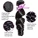 Perstar Hair 7A Grade Brazilian Loose Wave hair Virgin Remy Human Hair Weave 4 Bundles Uprocessed Virgin Hair Natural Color (22 24 26 28, Natural Color)
