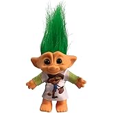 Lucky Troll Dolls,Vintage Troll Dolls Chromatic Adorable for Collections, School Project, Arts and Crafts, Party Favors - 7.5