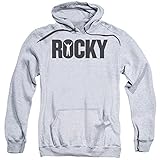 Rocky Sylvester Stallone MGM Movie Victory Stance Logo Adult Pull-Over Hoodie