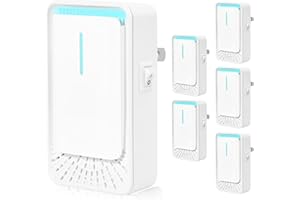 Plug In Air Ionizers - 6Pack Negative Ion Technology Air Purifier, Quiet Mini Air Freshener for Home, Bedroom, Office, Baseme