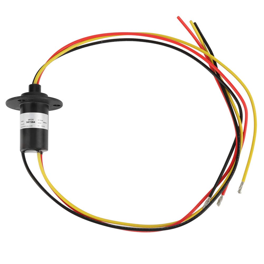 Mini Electrical Slip Ring for Wind Generators, 3-Wire High-Speed Collector Ring with 250 RPM & 600 VDC/VAC Rating