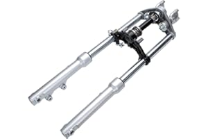 YLQYYH For front Disc hydraulic brake dirt pit bike Triple Tree Mount Clamps Front Fork Suspension Set CRF50-110cc mini motorcycle front shock absorber