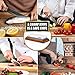 Sharpening Stone Set by IQPTech - 1000/6000 Grit Kitchen Knife Whetstone - Compatible with all Blades Knives Razors Tools and Much More - Polisher Includes Anti-slip Bamboo Base for Safe and Easy Use