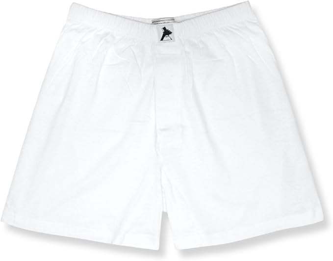 mens cotton white shorts