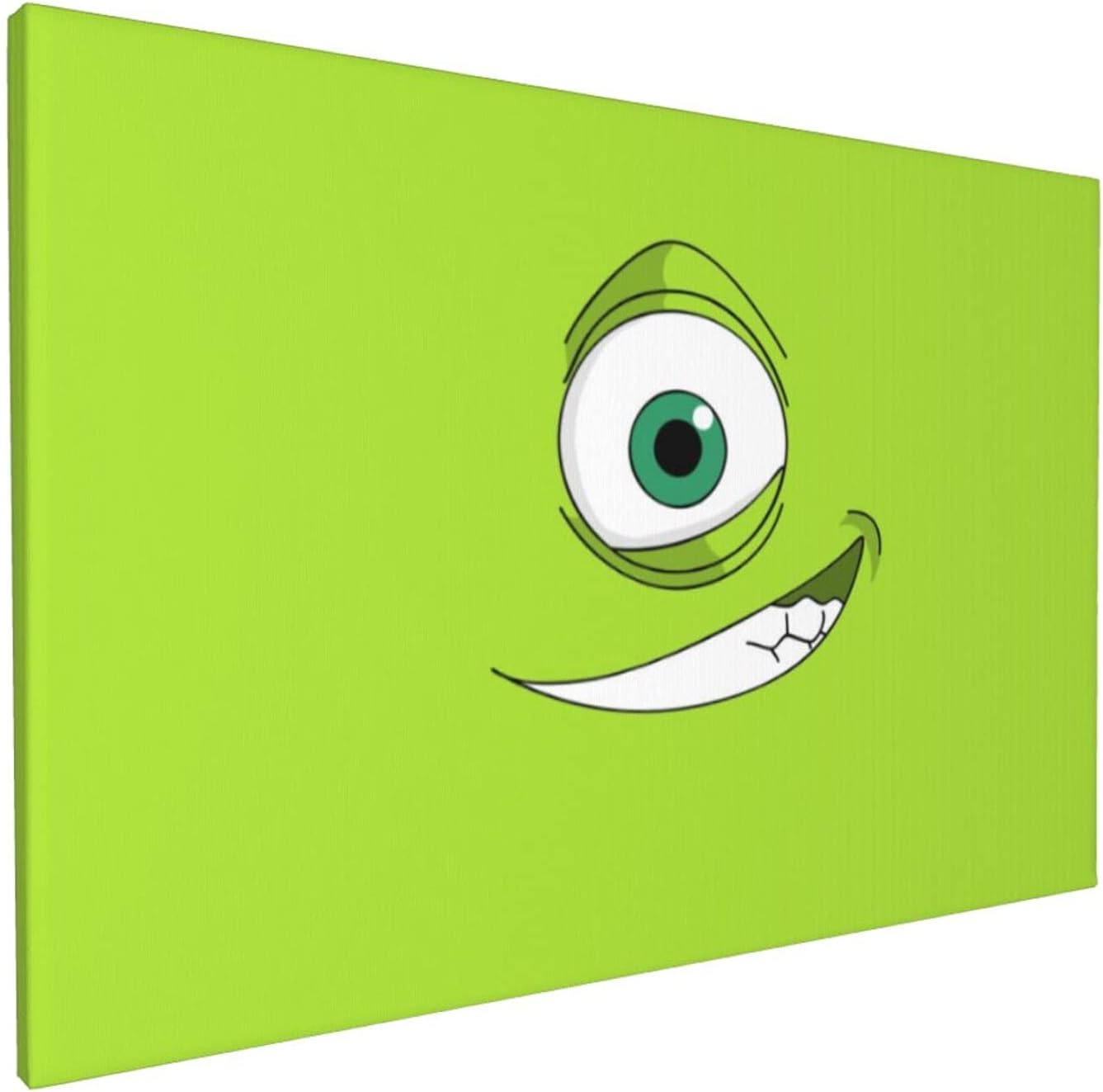 GLBlife Monsters Inc Paintings 3D Printed Posters Canvas Wall Art Bedroom for Office Decor Pictures Painting 12x18in