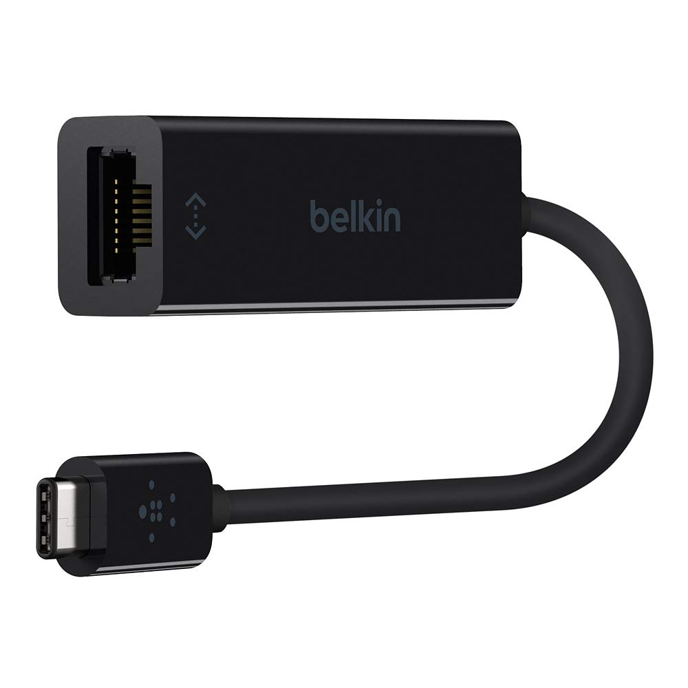 Belkin F2CU040btBLK USBC to Gigabit Adapter (USBIF Certified