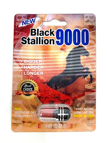 BLACK STALLION 9000 Male Sexual Enhancement Pills (5)