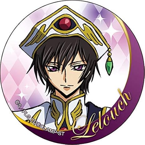 Amazon コードギアス 反逆のルルーシュiii 皇道 カンバッジ ルルーシュ アニメ 萌えグッズ 通販