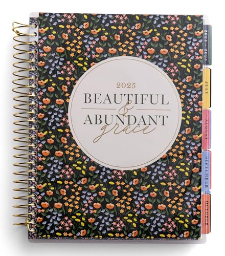 2025 Beautiful & Abundant Grace: 2024-2025 18-Month Agenda Planner (July 2024 – December 2025)