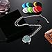 Mtlee Aromatherapy Essential Oil Diffuser Necklace Locket Pendant Stainless Steel Perfume Necklace with 16 Refill Pads and 24 inch Adjustable Chain (Tree)
