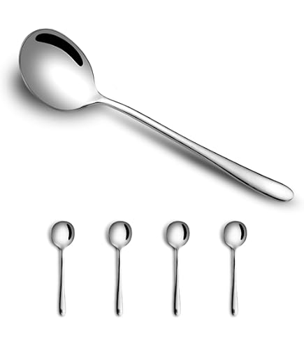 Endoshoji Commercial Wintham Parfait Spoon - 18-12 Stainless Steel, 10.3 Inch, Made In Japan