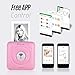 Aibecy GOOJPRT PeriPage Mini Pocket Wireless BT Thermal Printer Picture Photo Label Memo Receipt Paper Printer with USB Cable Support for Android iOS Smartphone Windowsthumb 4