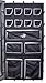 Winchester Ranger Deluxe 31-7-E Gun Safe; 30 Gun Capacity (Black) (Electronic Lock)