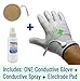 Conductive Glove Package for TENS Electrode Pain Treatment & Diabetes, Neuropathy, Carpal Tunnel, Arthritis Electrotherapy - 1 Glove - Silver Thread (Medium)