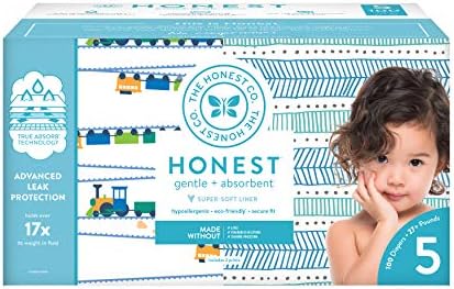 the honest company super club box diapers with trueabsorb technology