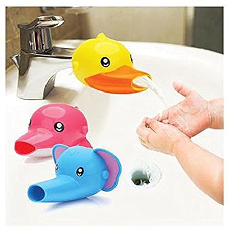 Children Faucet Extender Cartoon Bathroom Sink Faucet Extenders