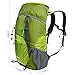 G4Free Lightweight Packable Hiking Backpack 35L Travel Camping Daypack Foldable (Yellow/Green)