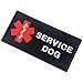 Service Dog ACU EMS Medic Paramedic Star of Life Vests/Harnesses Emblem Embroidered Fastener Hook & Loop Patch