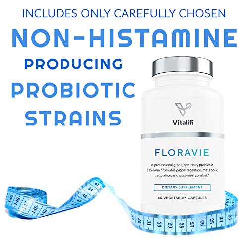 Floravie Premium Multi Strain Probiotic Supplement with Digestive Enzymes 30 Billion CFU, 7