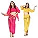 MUNAFIE Belly Dance Harem Pants Arabic Halloween Lantern Shiny Pants Fancy Pants US0-14