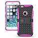 iPhone 6 Plus Case - iPhone 6 Plus Case Wallet Thin by Cable And Case - iPhone 6 Plus Case Clear Shock Protection - iPhone 6 Plus Case for Men, iPhone 6 Plus Cases for Women, iPhone 6+ Cases (Pink)