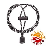 Elastic No Tie Shoe Laces | Shoelaces for toddlers and kids | Reflective shoelaces for running shoes by Racing Laces