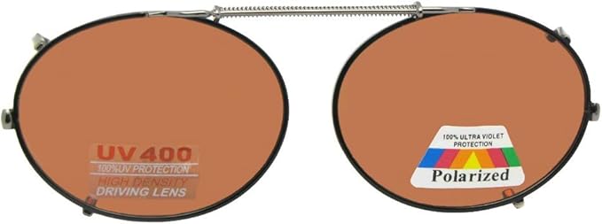 polarized clip on sunglasses amber