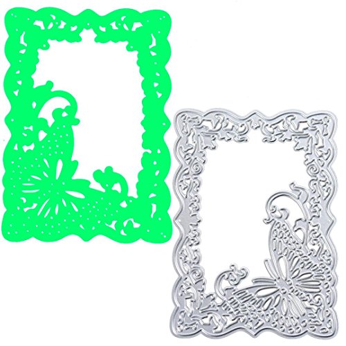 Iuhan Fashion New Metal Cutting Dies Stencil DIY Scrapbooking Embossing Album Paper Card Craft (A) - Thumbnail 4