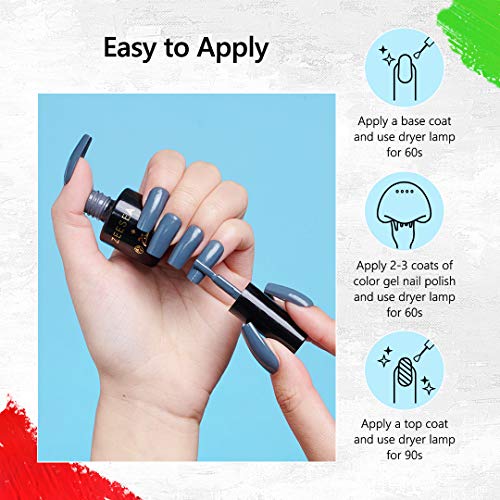 ZEESEA Picasso Gel Nail Polish Set With Glossy & Matte Top Coat And Base Coat Soak Off LED Gel Nail Glitter Art Decoration Kit Manicure DIY Gift