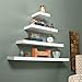 Southern Enterprises Chicago 10" Floating Shelf - White
